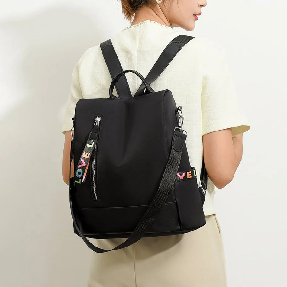 Ladies Backpack 2023 New Shoulder Bag Women Multi-purpose Casual Fashion Ladies Small Backpack Travel Bag for Girl Backpack Sac