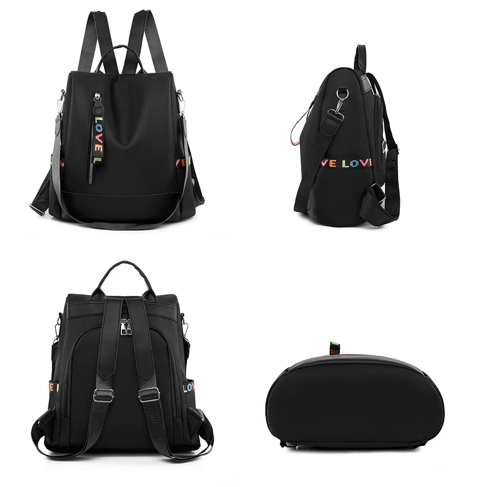 Ladies Backpack 2023 New Shoulder Bag Women Multi-purpose Casual Fashion Ladies Small Backpack Travel Bag for Girl Backpack Sac