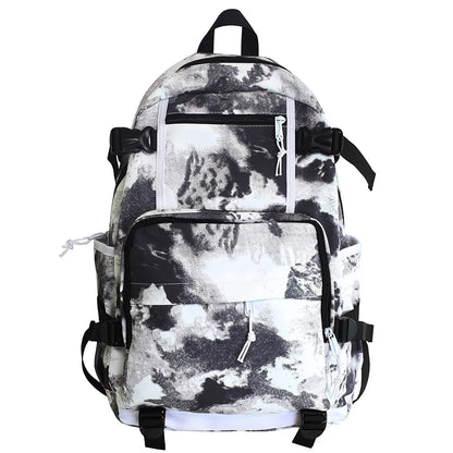 Ladies Fashion Laptop Nylon Backpacks Print Women Book Boy Bag Female Harajuku Men Backpack Girl Student Male School Bags Travel