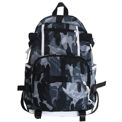 Ladies Fashion Laptop Nylon Backpacks Print Women Book Boy Bag Female Harajuku Men Backpack Girl Student Male School Bags Travel