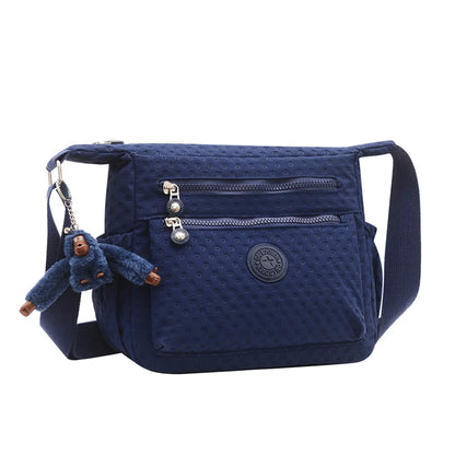 Ladies Fashion Shoulder Bags for Women Designer Waterproof Nylon Handbag Zipper Purses Messenger Crossbody Bag Sac A Main