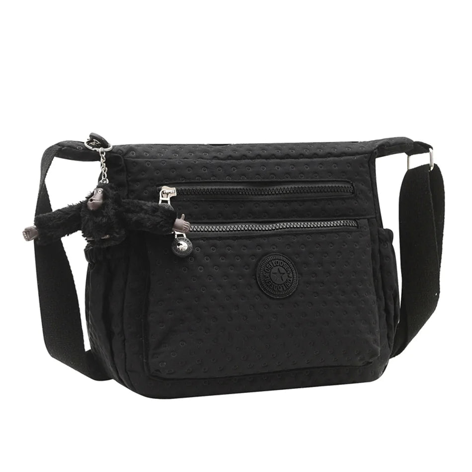 Ladies Fashion Shoulder Bags for Women Designer Waterproof Nylon Handbag Zipper Purses Messenger Crossbody Bag Sac A Main