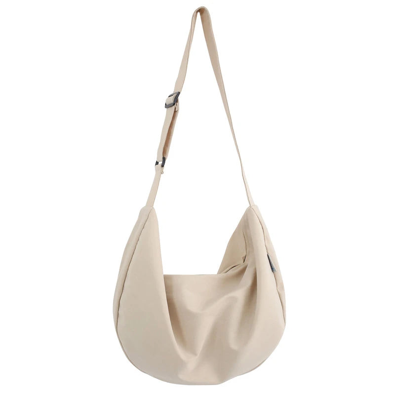 Ladies Handbag 2023 Trend Simple New Style Fashion And Casual Large-Capacity Dumpling-Shaped Crossbody Shoulder Bag