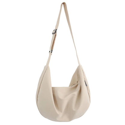 Ladies Handbag 2023 Trend Simple New Style Fashion And Casual Large-Capacity Dumpling-Shaped Crossbody Shoulder Bag