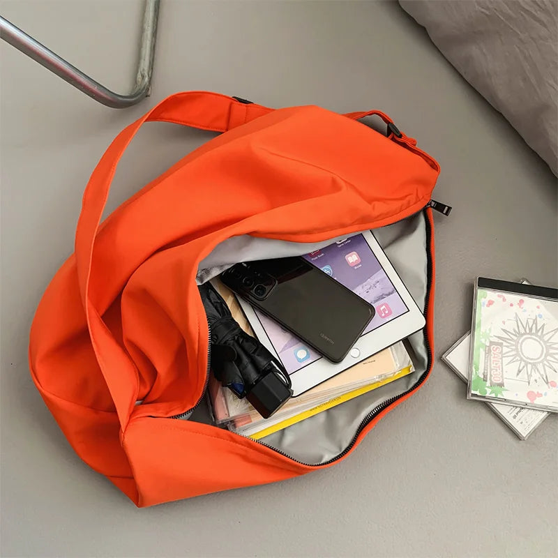 Ladies Handbag 2023 Trend Simple New Style Fashion And Casual Large-Capacity Dumpling-Shaped Crossbody Shoulder Bag