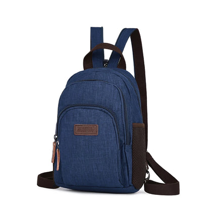 Ladies High Quality Canvas Backpack Large Capacity Casual Backpack Fashion Brand Design Laptop Bag Youth Student Bag