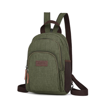 Ladies High Quality Canvas Backpack Large Capacity Casual Backpack Fashion Brand Design Laptop Bag Youth Student Bag