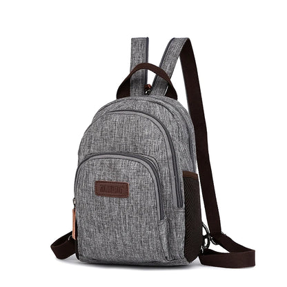 Ladies High Quality Canvas Backpack Large Capacity Casual Backpack Fashion Brand Design Laptop Bag Youth Student Bag