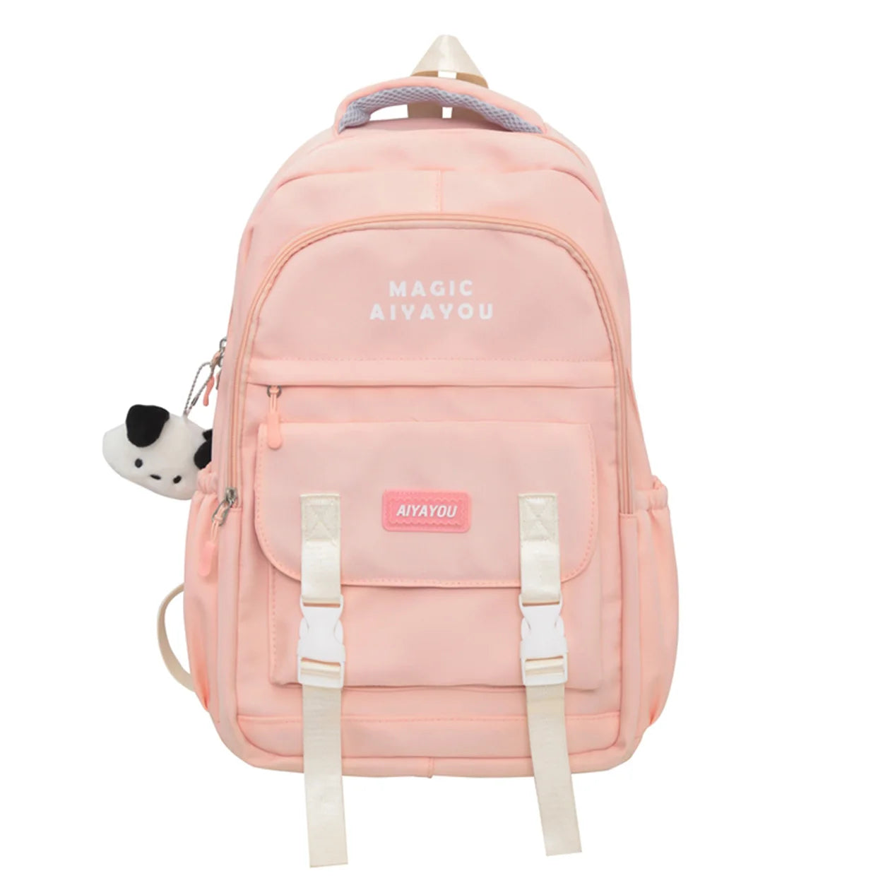 Ladies Kawaii Fashion Nylon Waterproof Laptop Student Book Bag Women College Backpack Girl School Bags Female Travel Cute Trendy