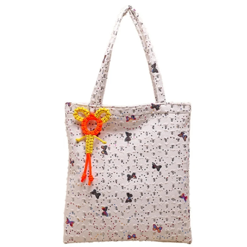 Ladies' Large Tote Bag Shoulder Bags Convenient Handbag for Organizing Items