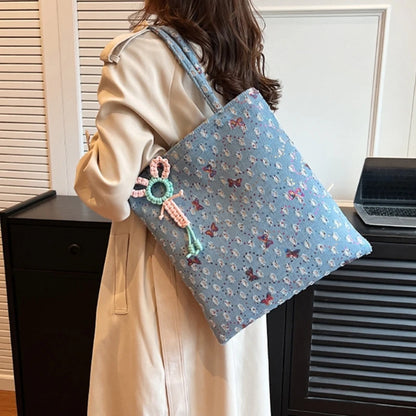 Ladies' Large Tote Bag Shoulder Bags Convenient Handbag for Organizing Items