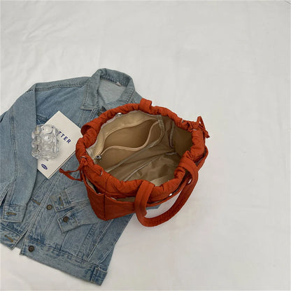 Ladies Leisure Canvas Shoulder Bag Retro High Quality Fashion Handbags Female High Capacity Simplicity Trend Shopping Travel Bag