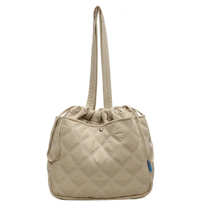 Ladies Leisure Canvas Shoulder Bag Retro High Quality Fashion Handbags Female High Capacity Simplicity Trend Shopping Travel Bag