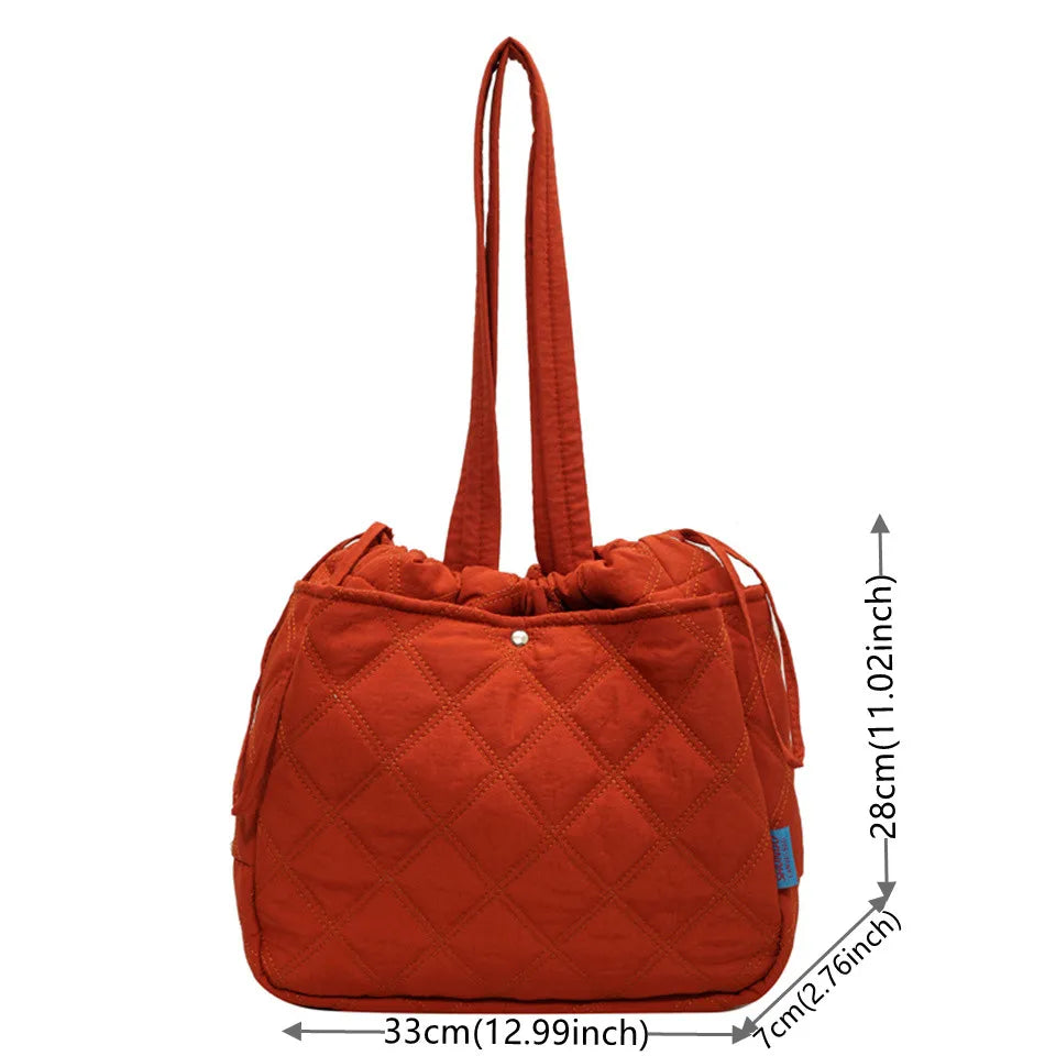 Ladies Leisure Canvas Shoulder Bag Retro High Quality Fashion Handbags Female High Capacity Simplicity Trend Shopping Travel Bag
