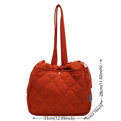 Ladies Leisure Canvas Shoulder Bag Retro High Quality Fashion Handbags Female High Capacity Simplicity Trend Shopping Travel Bag