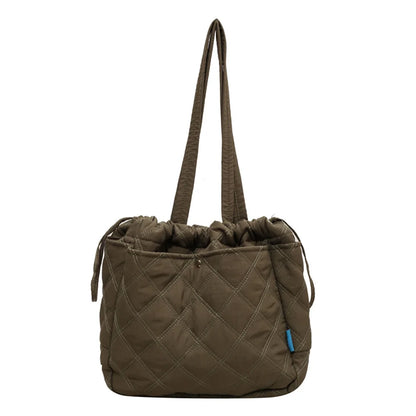 Ladies Leisure Canvas Shoulder Bag Retro High Quality Fashion Handbags Female High Capacity Simplicity Trend Shopping Travel Bag