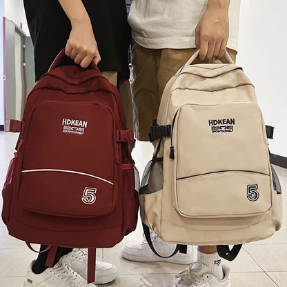 Ladies Leisure College Backpack Trendy Women Nylon Laptop Book Bag Girl Cute Travel School Bag Fashion Female Cool Student
