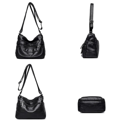 Ladies Luxury Brand Handbags Sac A Main Crossbody Bags for Women 2021 Leather Shoulder Bags Female Messenger Bag Soft Flap Bag