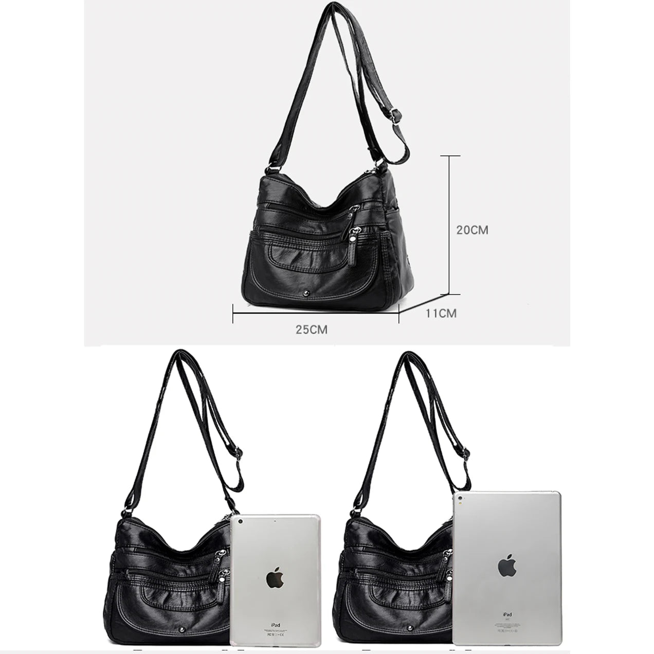 Ladies Luxury Brand Handbags Sac A Main Crossbody Bags for Women 2021 Leather Shoulder Bags Female Messenger Bag Soft Flap Bag
