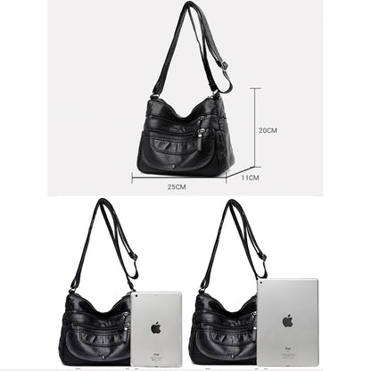 Ladies Luxury Brand Handbags Sac A Main Crossbody Bags for Women 2021 Leather Shoulder Bags Female Messenger Bag Soft Flap Bag