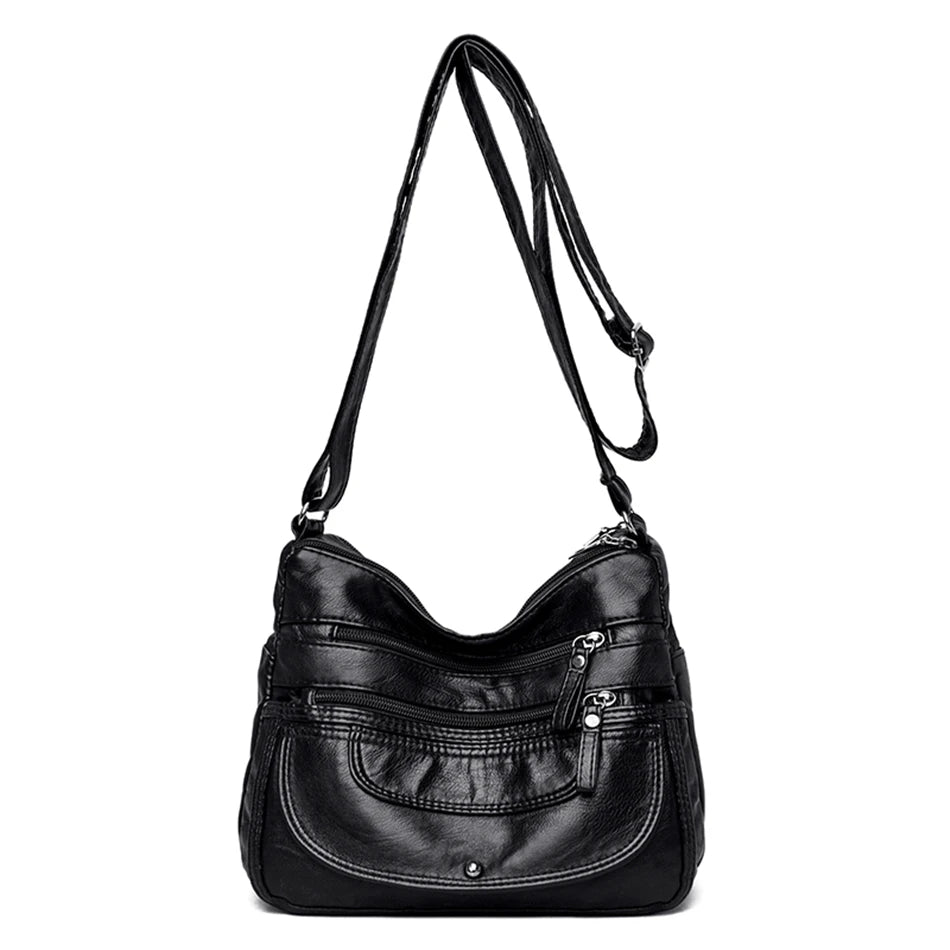 Ladies Luxury Brand Handbags Sac A Main Crossbody Bags for Women 2021 Leather Shoulder Bags Female Messenger Bag Soft Flap Bag