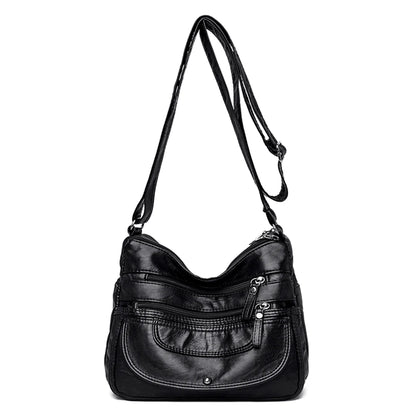 Ladies Luxury Brand Handbags Sac A Main Crossbody Bags for Women 2021 Leather Shoulder Bags Female Messenger Bag Soft Flap Bag