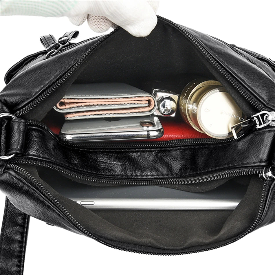 Ladies Luxury Brand Handbags Sac A Main Crossbody Bags for Women 2021 Leather Shoulder Bags Female Messenger Bag Soft Flap Bag