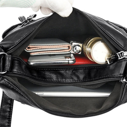 Ladies Luxury Brand Handbags Sac A Main Crossbody Bags for Women 2021 Leather Shoulder Bags Female Messenger Bag Soft Flap Bag