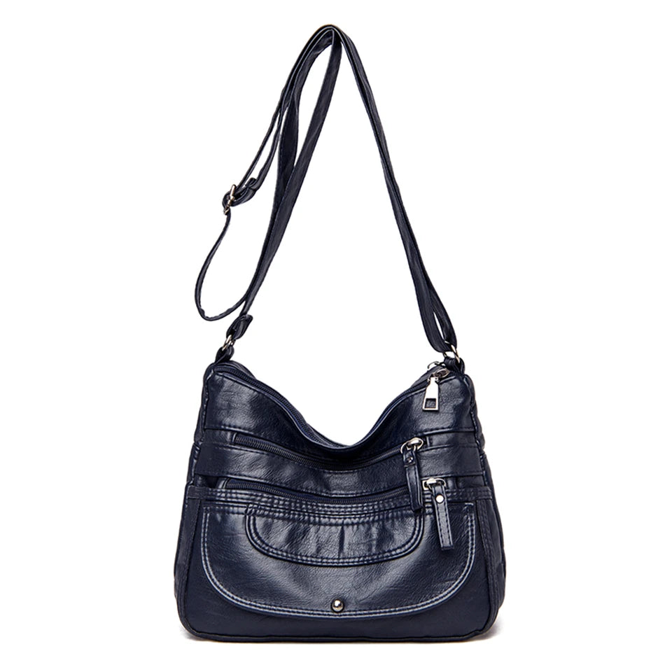 Ladies Luxury Brand Handbags Sac A Main Crossbody Bags for Women 2021 Leather Shoulder Bags Female Messenger Bag Soft Flap Bag