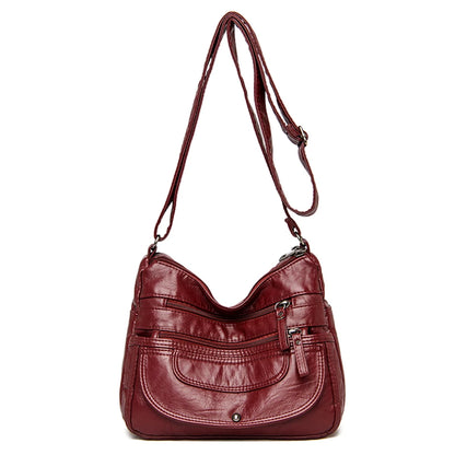 Ladies Luxury Brand Handbags Sac A Main Crossbody Bags for Women 2021 Leather Shoulder Bags Female Messenger Bag Soft Flap Bag