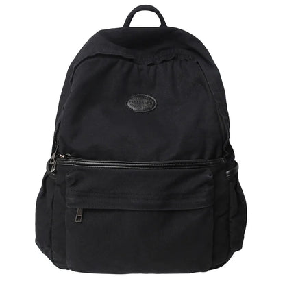 Ladies Male Vintage Green Canvas College Backpack Fashion Female Laptop Girl Travel Boy Leisure Retro Book Men Women School Bags