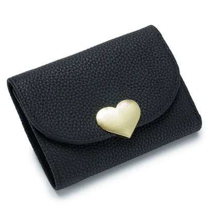 Ladies Multi Slot Short Wallet Card Bag Genuine Leather Ultrathin Coin Purse