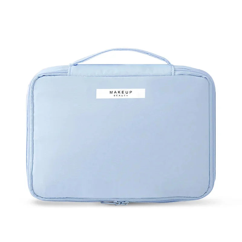 Ladies Portable High Appearance Index Cosmetic Large-capacity Travel Washing Three-dimensional Makeup Storage Bag