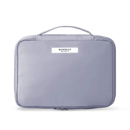 Ladies Portable High Appearance Index Cosmetic Large-capacity Travel Washing Three-dimensional Makeup Storage Bag