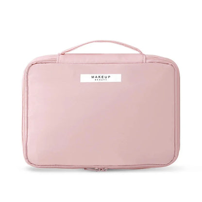 Ladies Portable High Appearance Index Cosmetic Large-capacity Travel Washing Three-dimensional Makeup Storage Bag