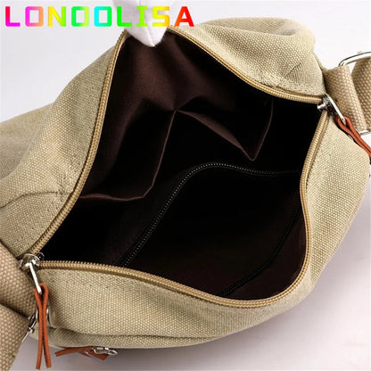 Ladies Purses Crossbody Bags for Women Casual Messenger Bag Shoulder Tote 2024 Women Canvas Handbags Women's Large Handbags