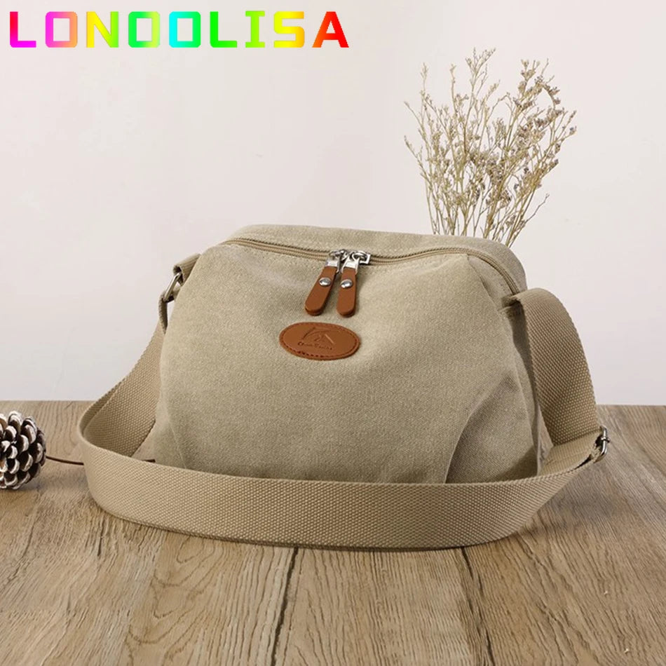 Ladies Purses Crossbody Bags for Women Casual Messenger Bag Shoulder Tote 2024 Women Canvas Handbags Women's Large Handbags