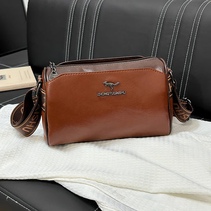 Ladies Shoulder Crossbody Bags PU Leather Women's Underarm Bags Solid Color Small Top Handle Bags Purse Female Designer Handbags