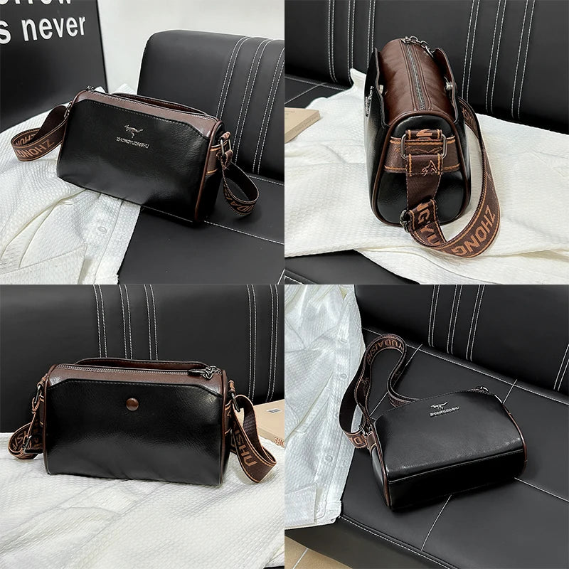 Ladies Shoulder Crossbody Bags PU Leather Women's Underarm Bags Solid Color Small Top Handle Bags Purse Female Designer Handbags