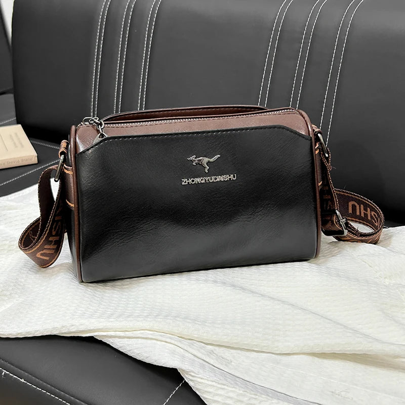 Ladies Shoulder Crossbody Bags PU Leather Women's Underarm Bags Solid Color Small Top Handle Bags Purse Female Designer Handbags