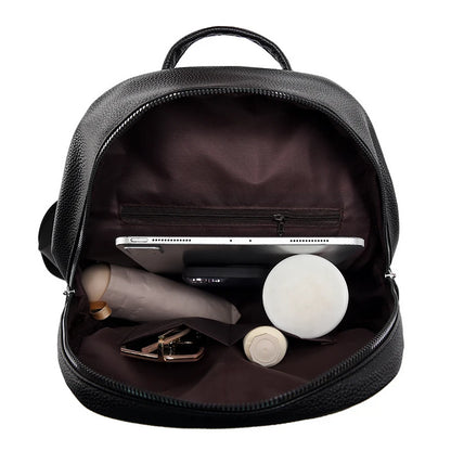 Ladies Travel Bags Fashion Backpacks Female High Quality Leather Bagpack For Women Rucksacks Large Capacity School Bag Mochilas