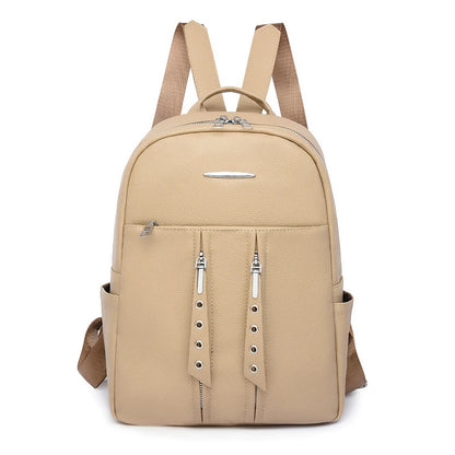 Ladies Travel Bags Fashion Backpacks Female High Quality Leather Bagpack For Women Rucksacks Large Capacity School Bag Mochilas