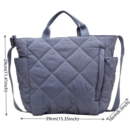 Ladies Versatile Canvas Crossbody Bag Women Fashion Casual Large Capacity Handbags Female High Quality Exquisite Shoulder Bags
