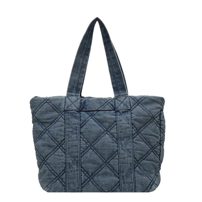 Ladies Versatile Canvas Shoulder Bags Women Large-Capacity Leisure Simplicity Handbags Female Retro Fashion Shopping Travel Bags