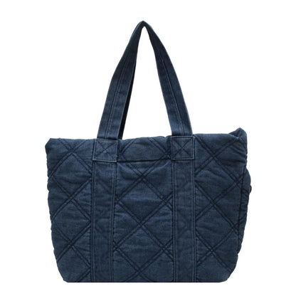 Ladies Versatile Canvas Shoulder Bags Women Large-Capacity Leisure Simplicity Handbags Female Retro Fashion Shopping Travel Bags