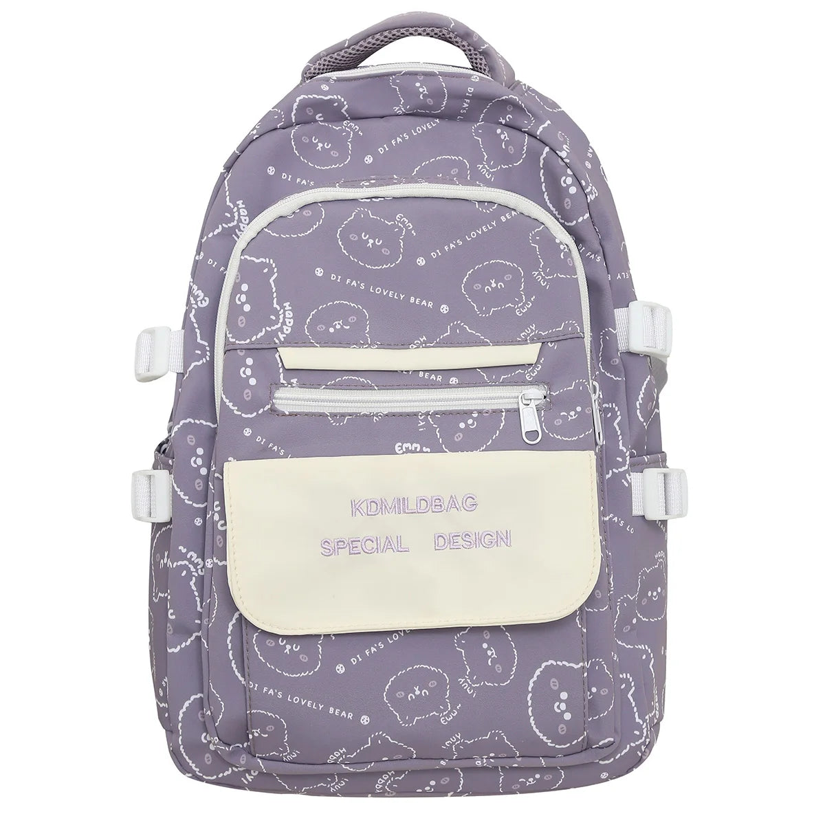 Ladies Waterproof Laptop BookBag Girl Printing Trendy Cute College Backpack Fashion Female Travel School Bags Women Kawaii Nylon