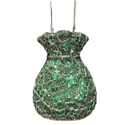 Lady Green Flower Bottle Full Rhinestones Evening Bags Wedding Stone Clutch Purse Metal Minaudiere Handbag Bridal Party Handbags