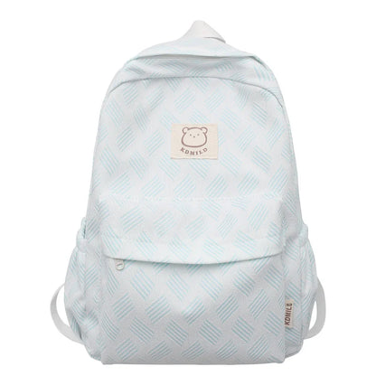 Lady Kawaii Printing Waterproof College Backpack Fashion Women School Bag Girl Travel Cute Book Backpack Female Laptop Nylon Bag