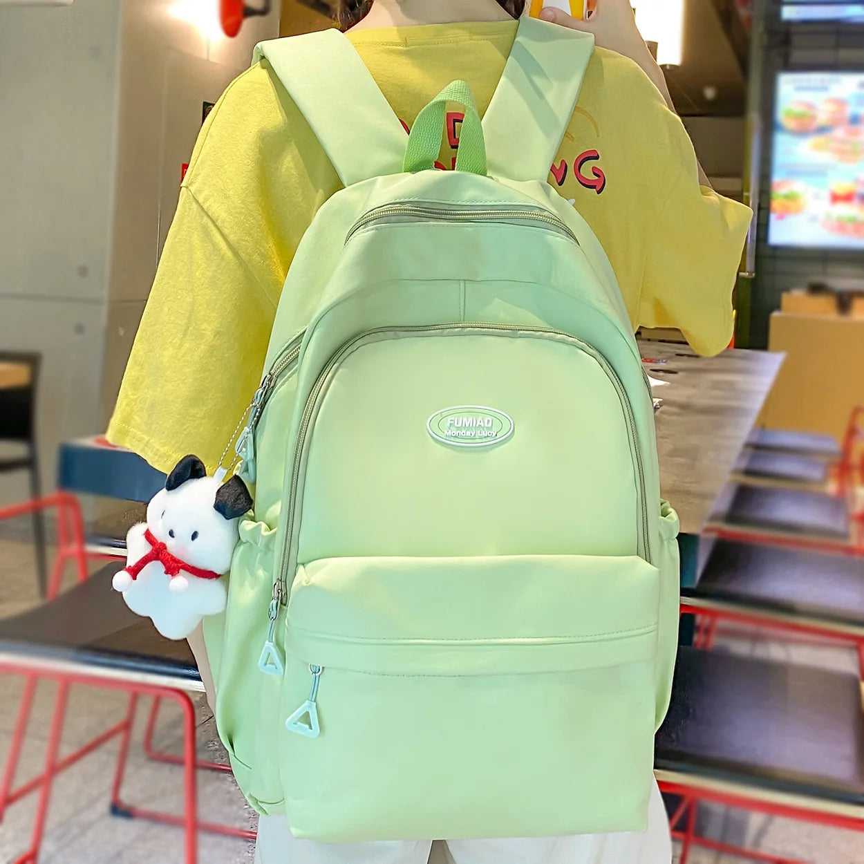 Lady Kawaii Waterproof Laptop Cool Fashion Female Travel High Capacity Book Bag Women College Backpack Girl Nylon School Bag New