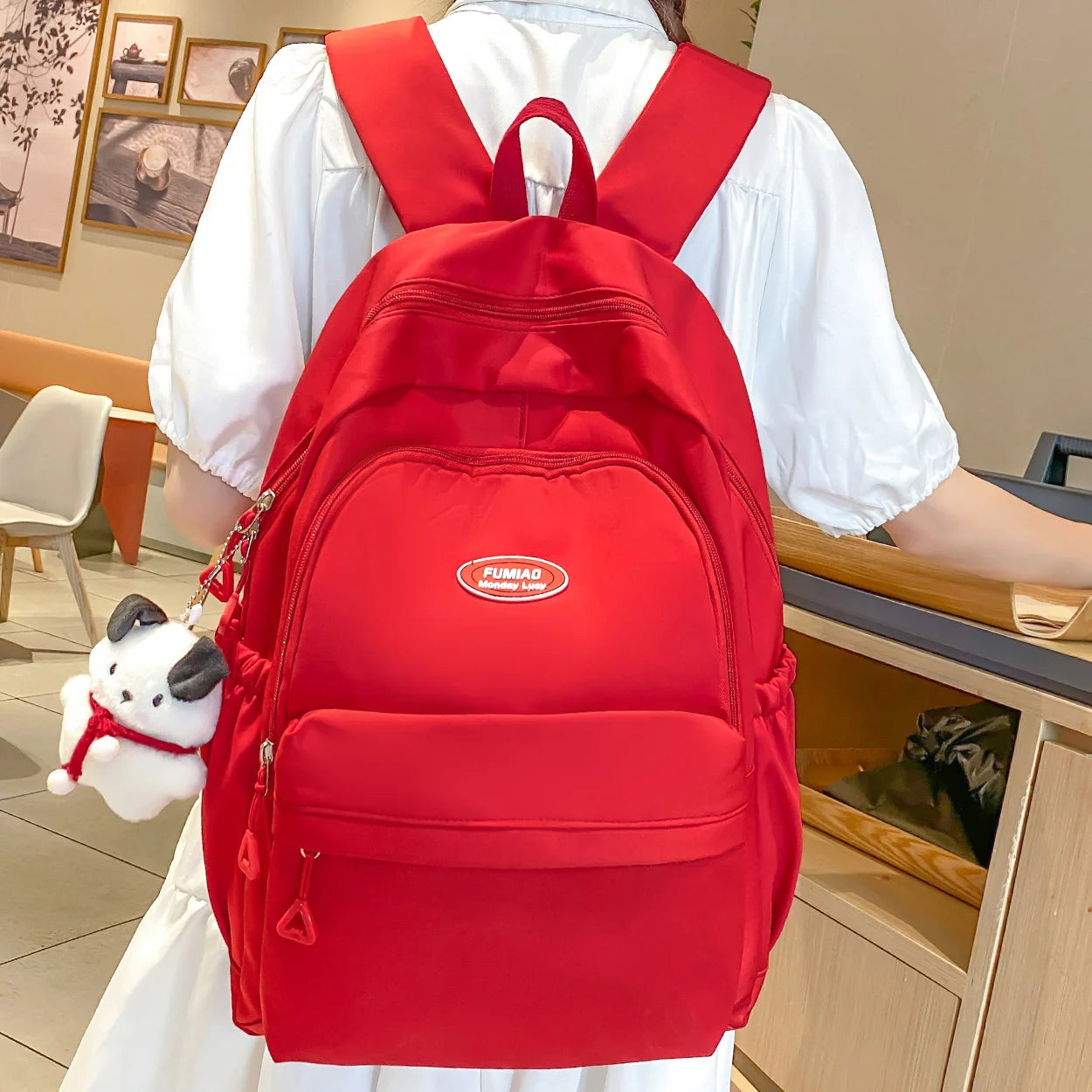 Lady Kawaii Waterproof Laptop Cool Fashion Female Travel High Capacity Book Bag Women College Backpack Girl Nylon School Bag New